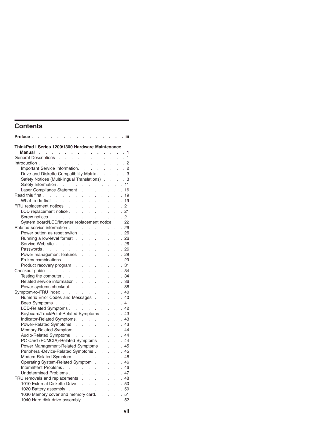 Madge Networks 1200, 1300 manual Contents 