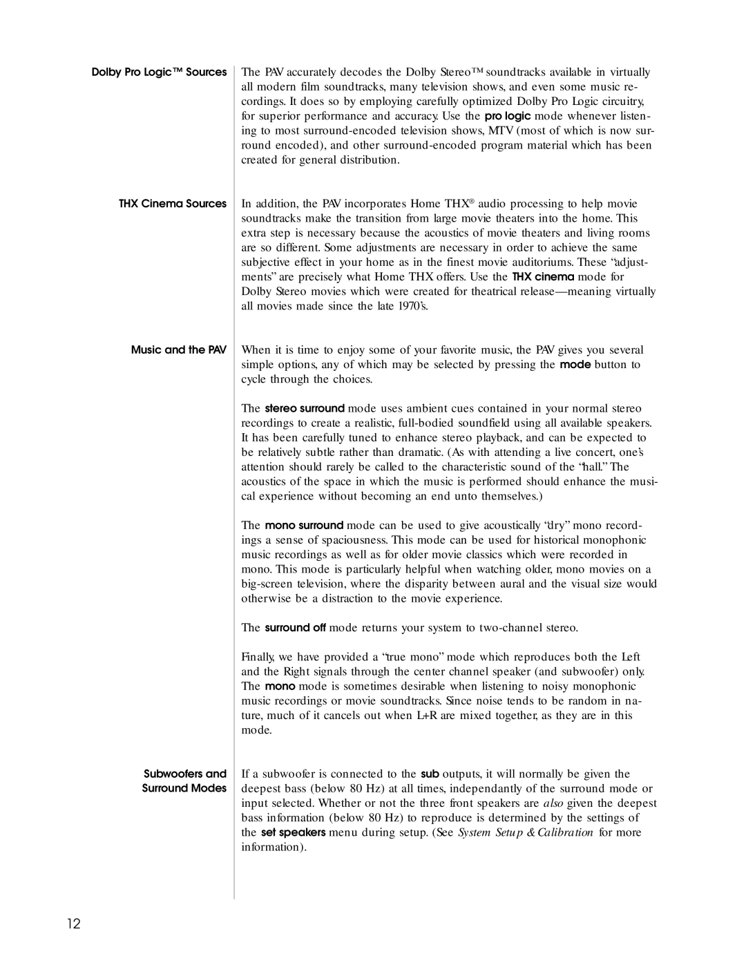 Madrigal Imaging Audio/Video Preamplifier manual 