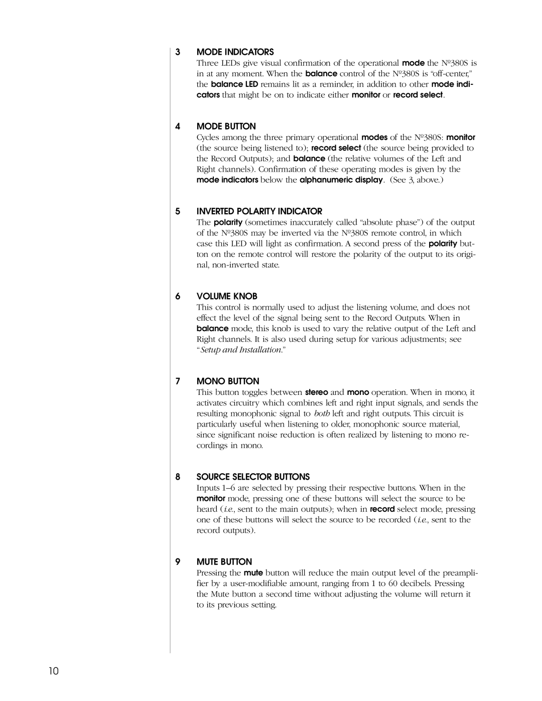 Madrigal Imaging N380S owner manual Mode Indicators 