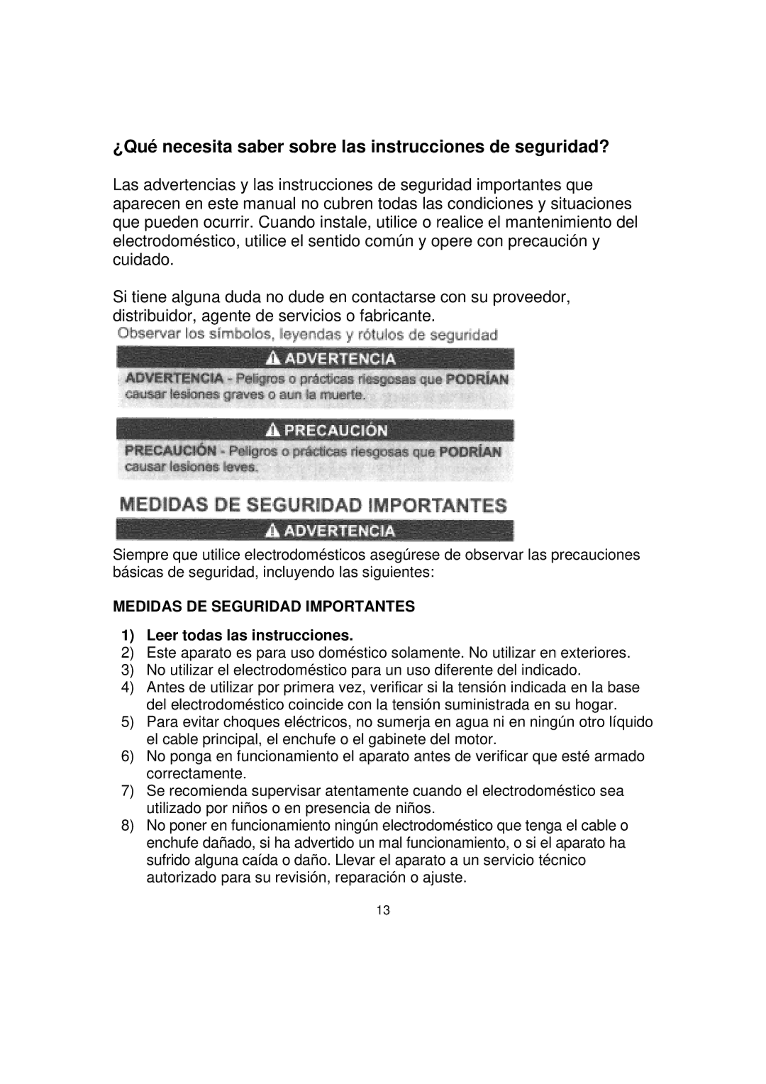 Magic Chef MCBL5CG ¿Qué necesita saber sobre las instrucciones de seguridad?, Leer todas las instrucciones 