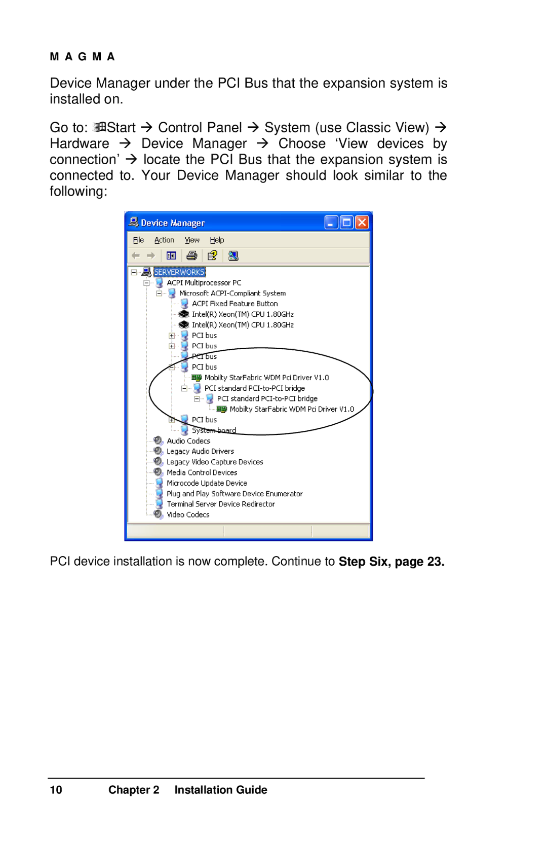 Magma 7 Slot Series user manual G M a 