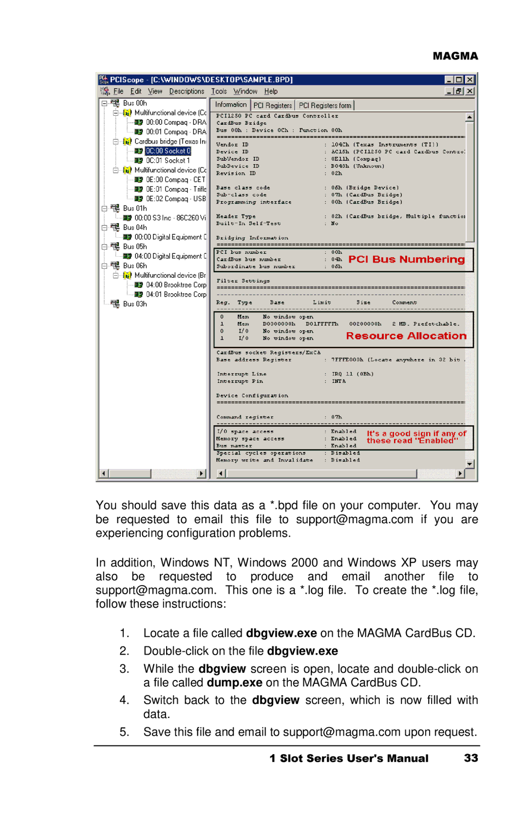 Magma CB1F manual Follow these instructions 6ORW6HULHV8VHUV0DQXDO 