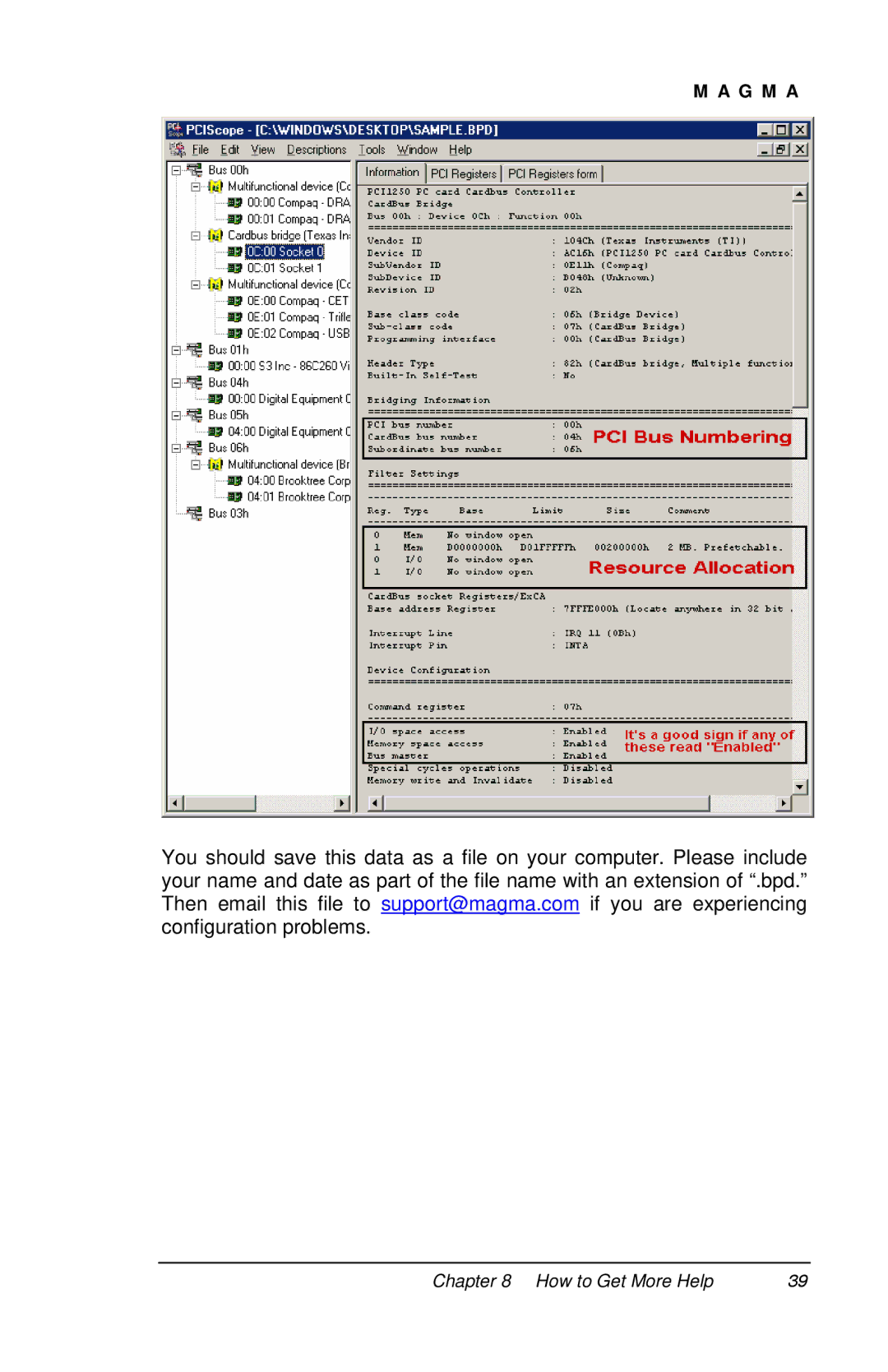 Magma P13RR-TEL user manual G M a 