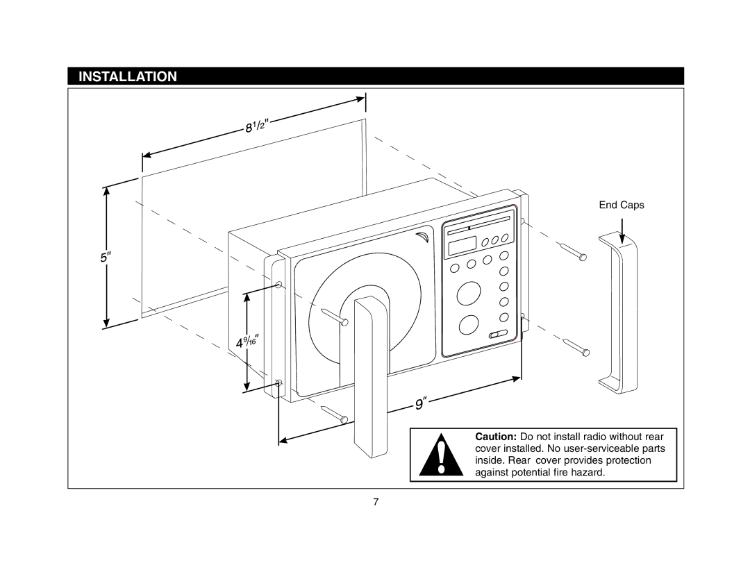 Magnadyne LS4000B, LS4000W, LS4001B, LS4000S LS4001W, LS4001S owner manual Installation 