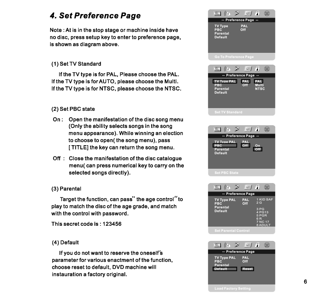 Magnadyne MV-DVD-PL7 owner manual 