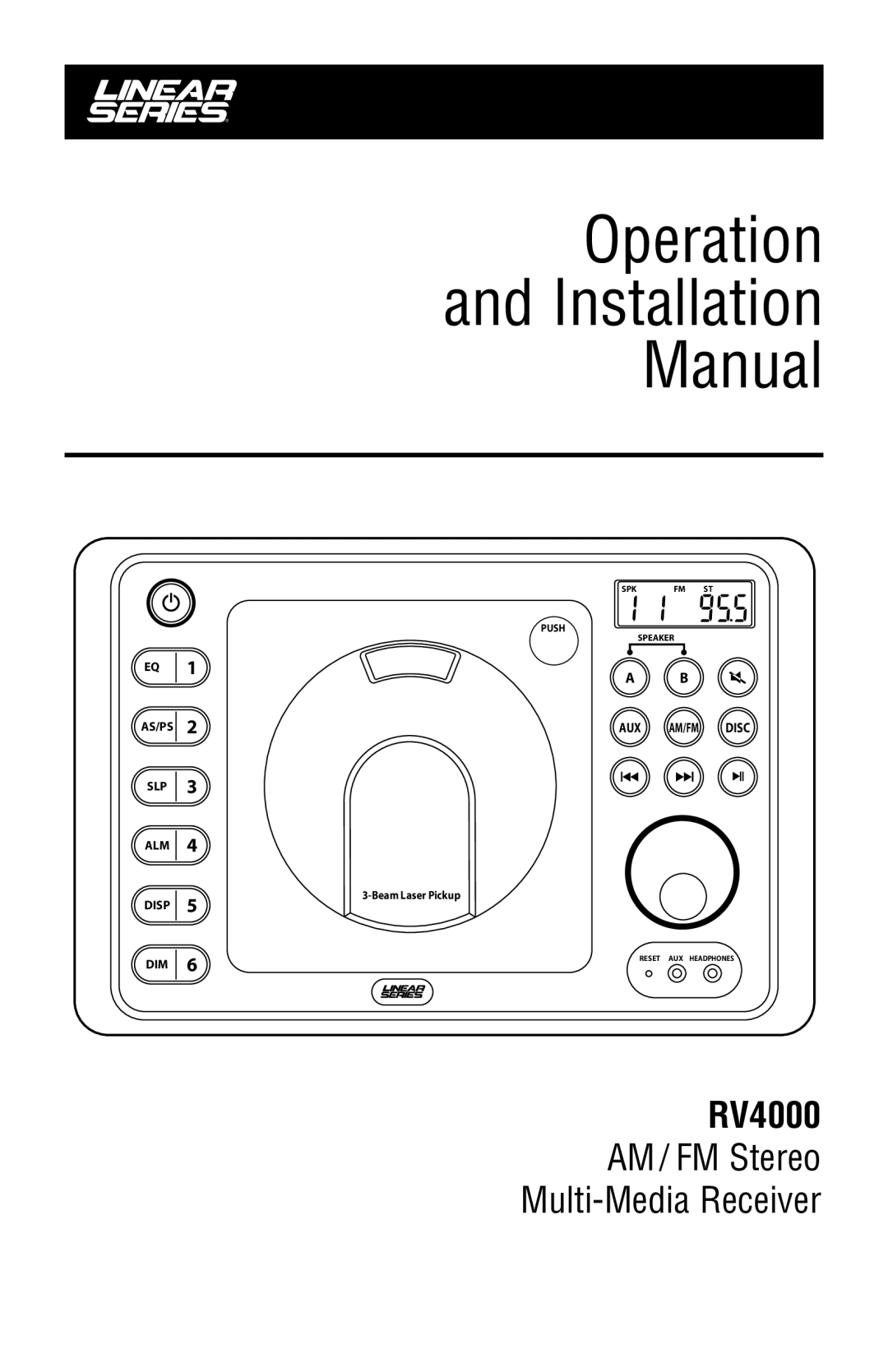 Magnadyne RV4000 installation manual Operation Installation Manual 