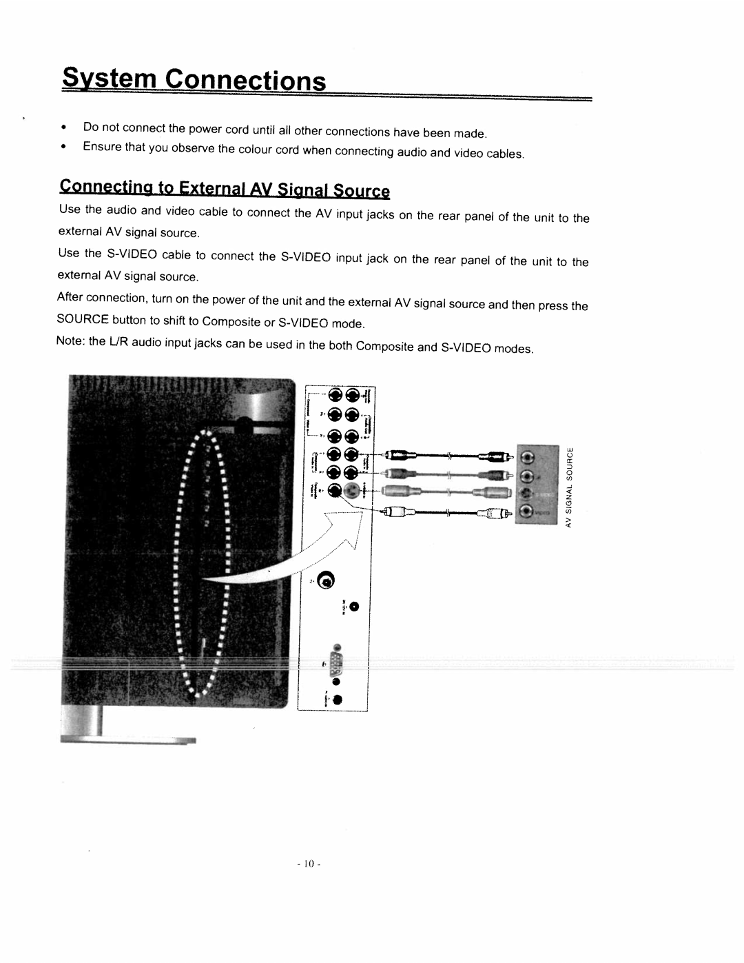 Magnasonic 19605MHD manual 