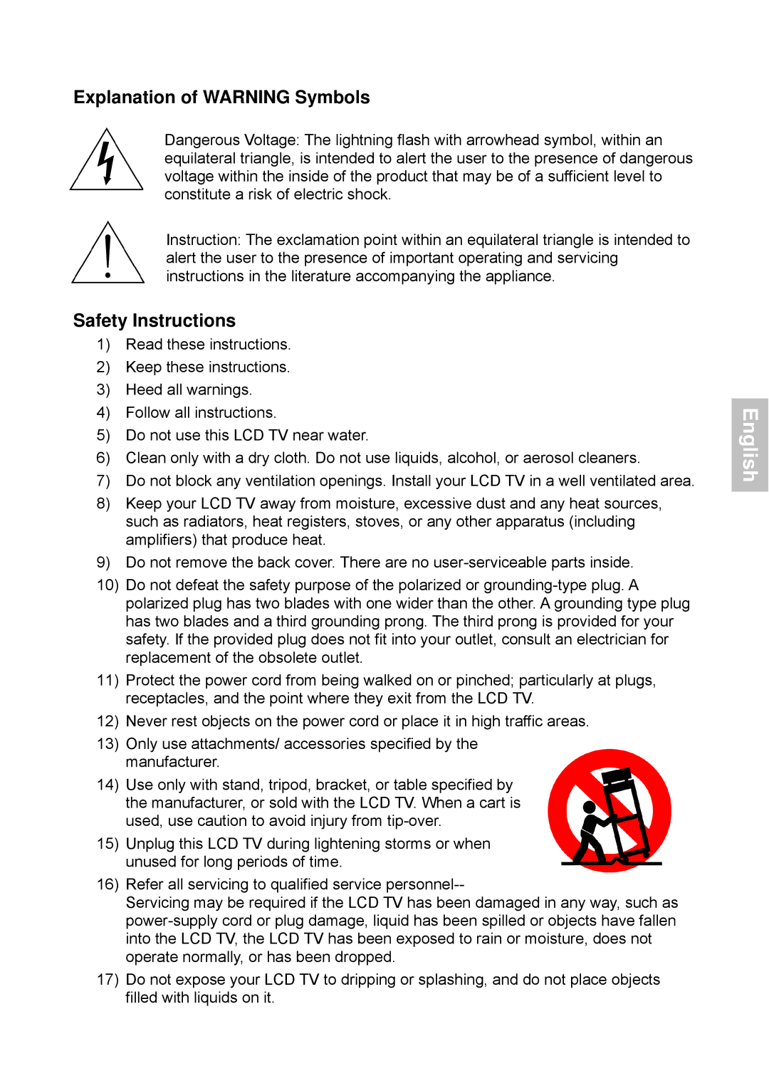 Magnasonic 26604MHD instruction manual English 