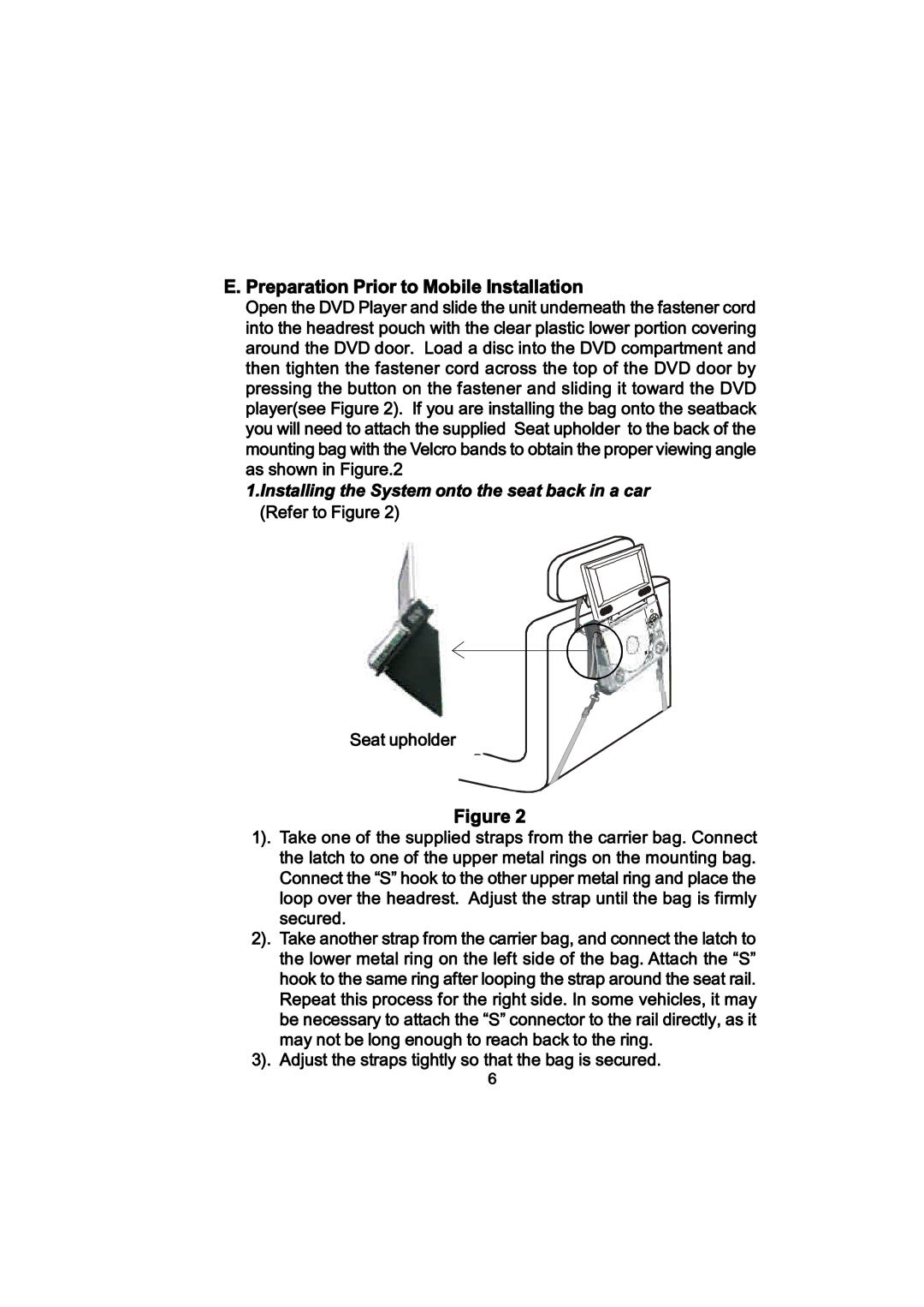 Magnasonic DVD810-2 manual Ûò Ð»¿¿¬·±² Ð·± ¬± Ó±¾·´» ×²-¬¿´´¿¬·±², ØÎ»º» ¬± Ú·¹«» î÷ »¿¬ «¸±´¼» 