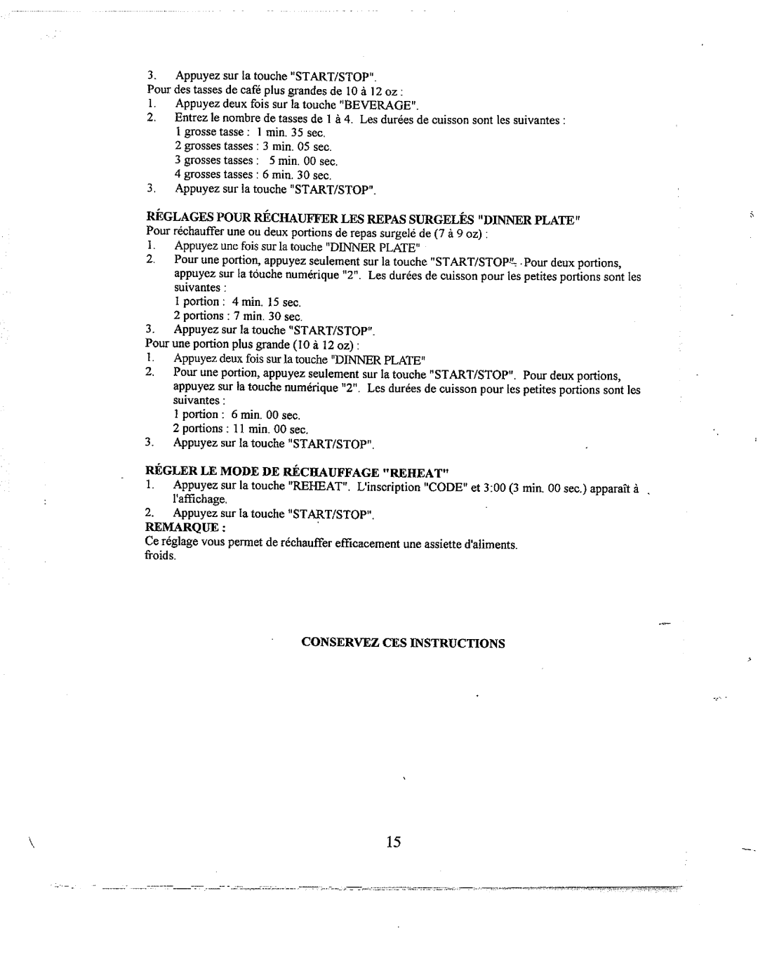 Magnasonic MMW6101 manual 