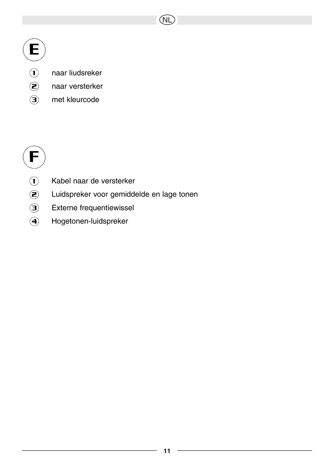 Magnat Audio 163, 694, 216, 213, 316, 102, 132 owner manual 