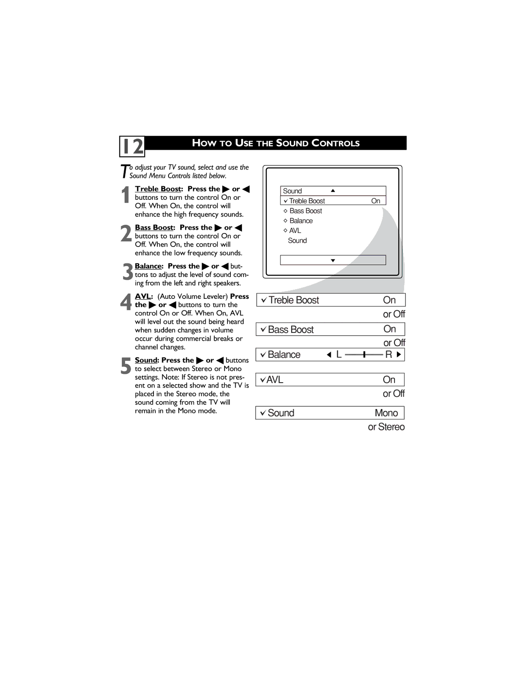 Magnavox 14MS2331/17, 20MS2331/17, 20MS2331/37R user manual Avl 