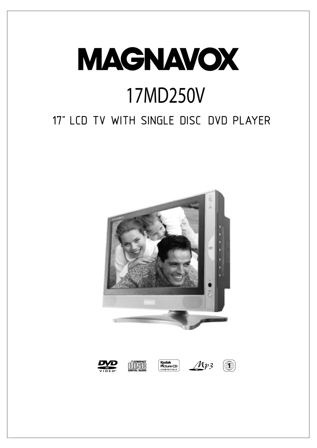 Magnavox 17MD250V manual 