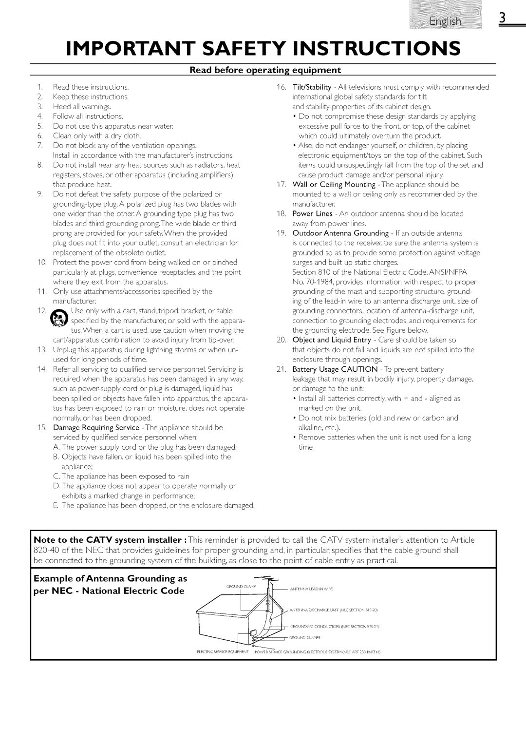 Magnavox 19ME601B, 22ME601B owner manual Operating, They 