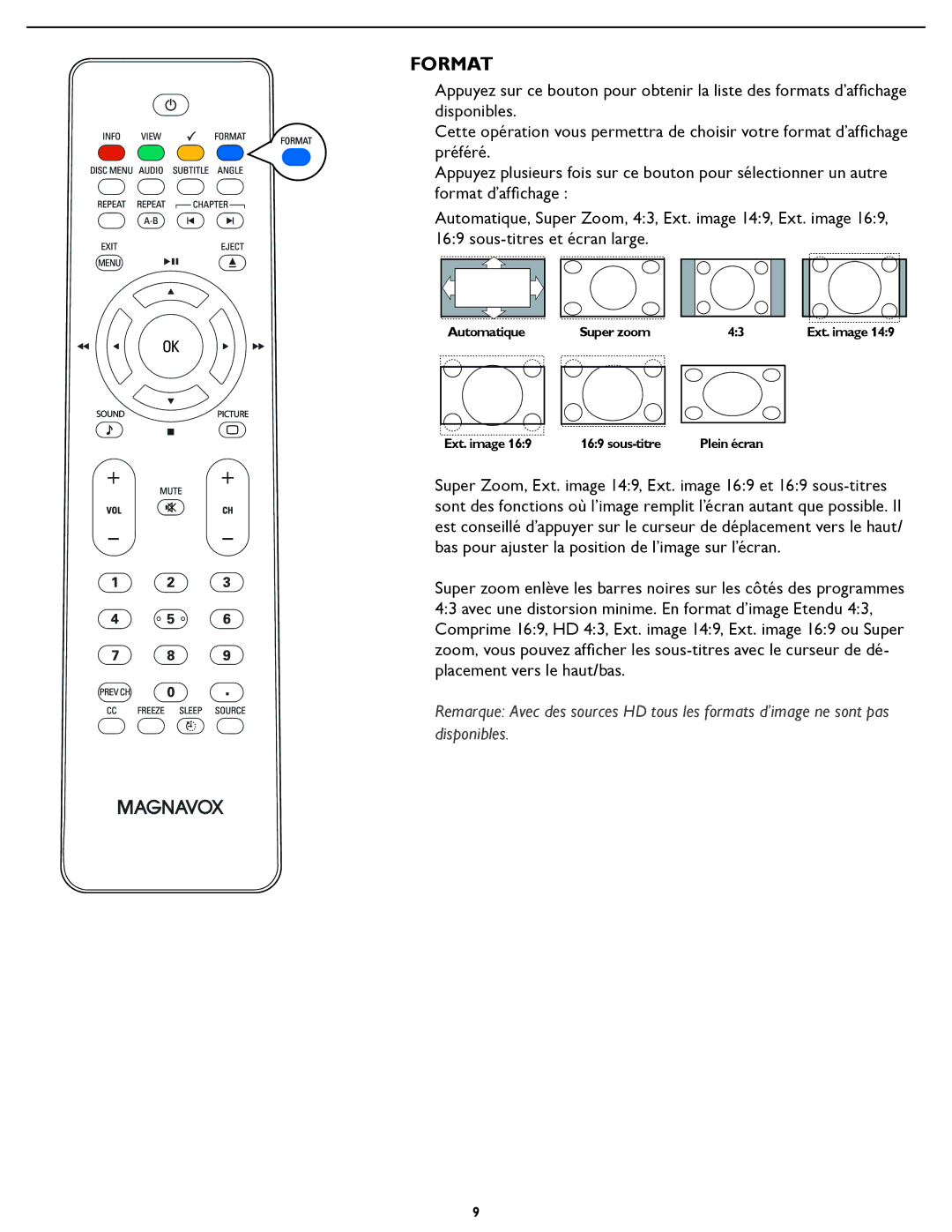 Magnavox 32MD357B, 26md357b user manual Format 