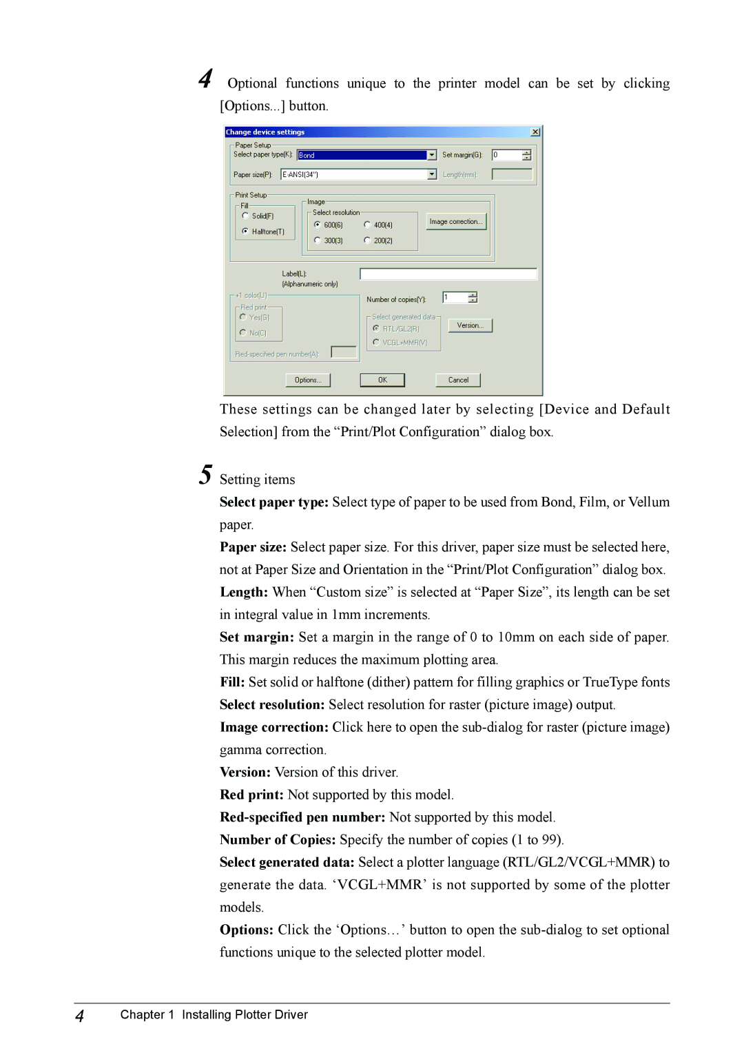 Magnavox 701P41586 manual Installing Plotter Driver 