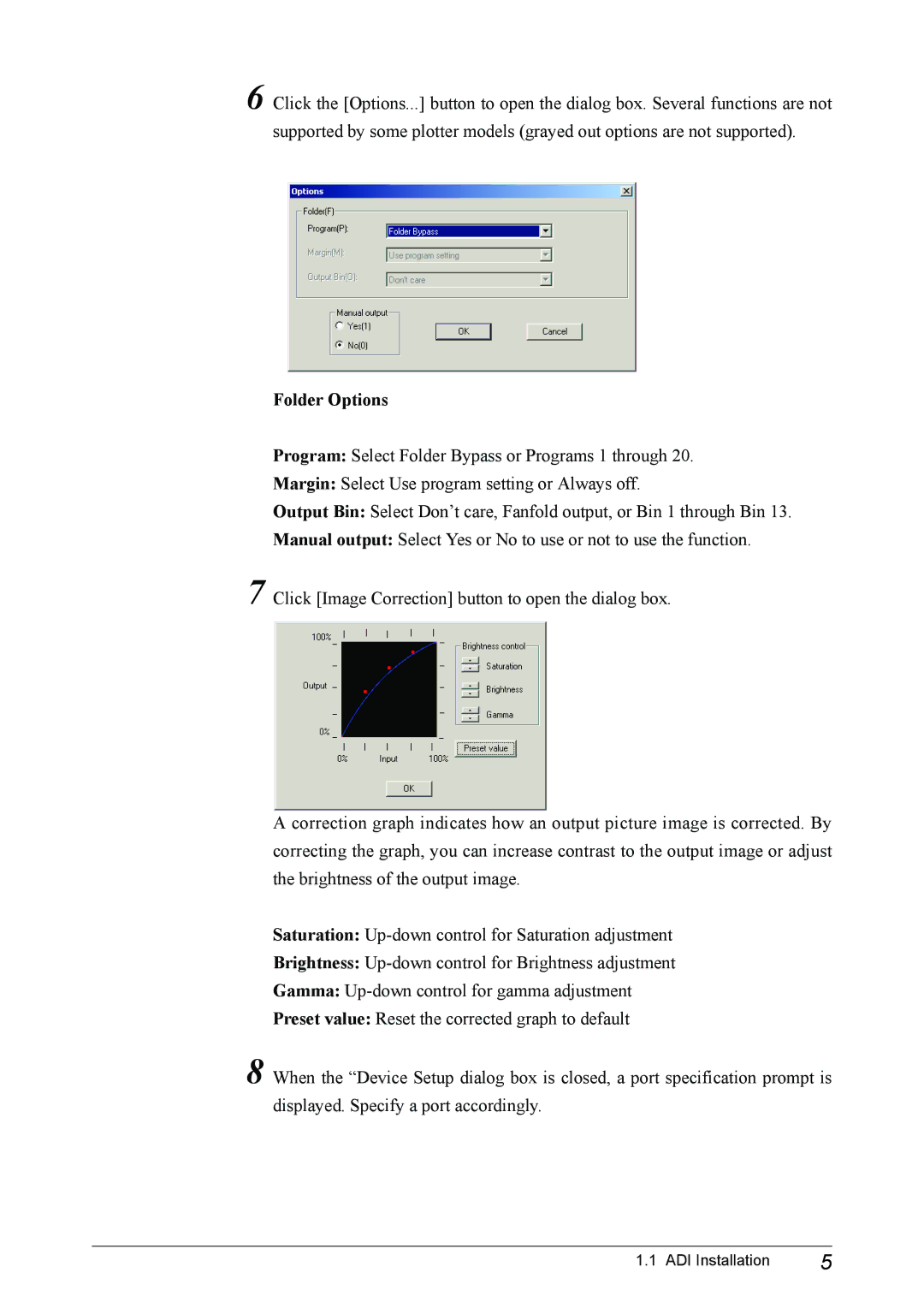 Magnavox 701P41586 manual Folder Options 