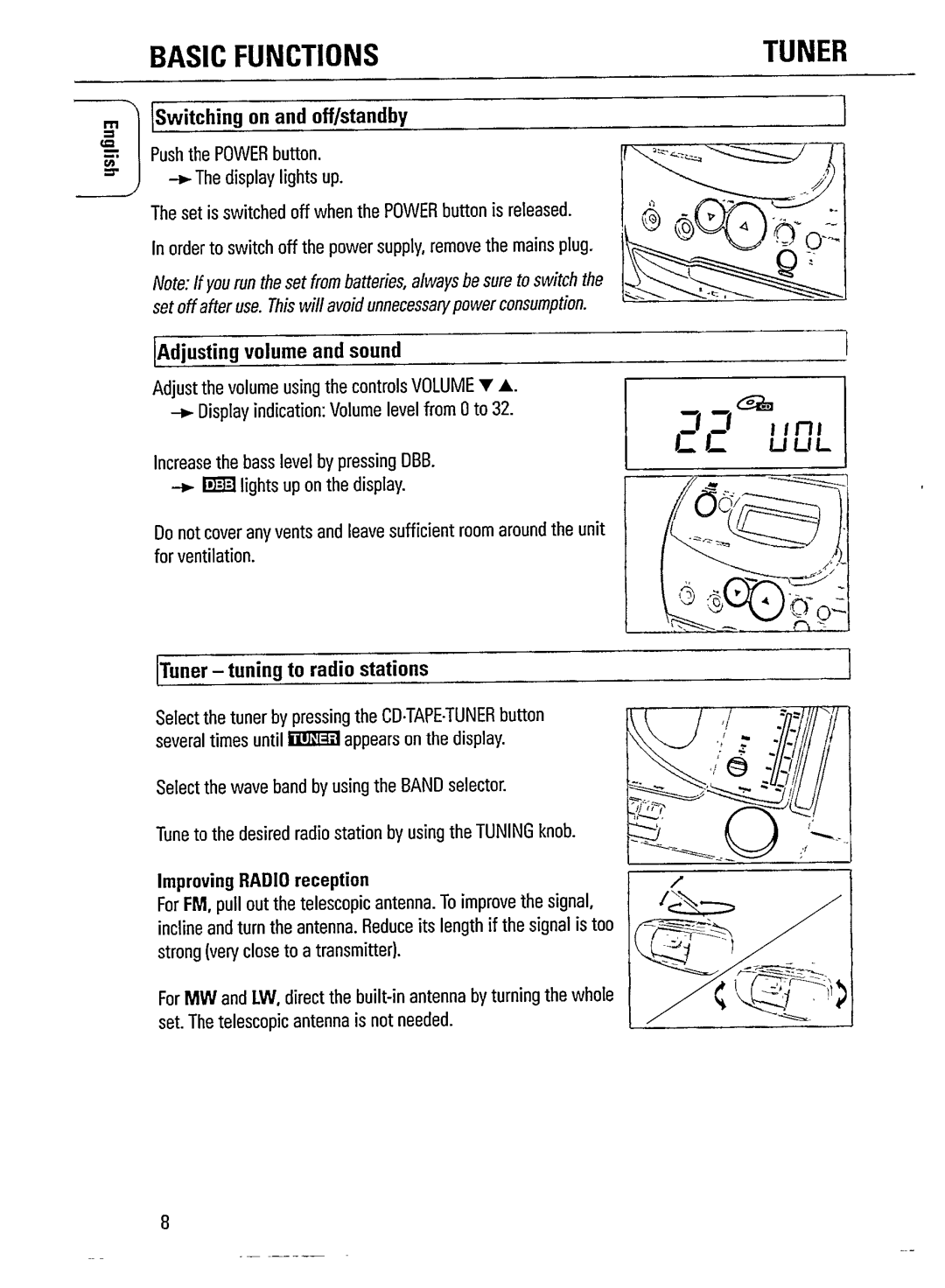 Magnavox AZ 1307 manual 