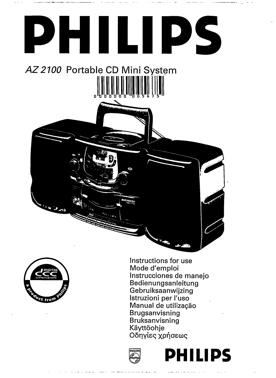 Magnavox AZ 2100 manual 