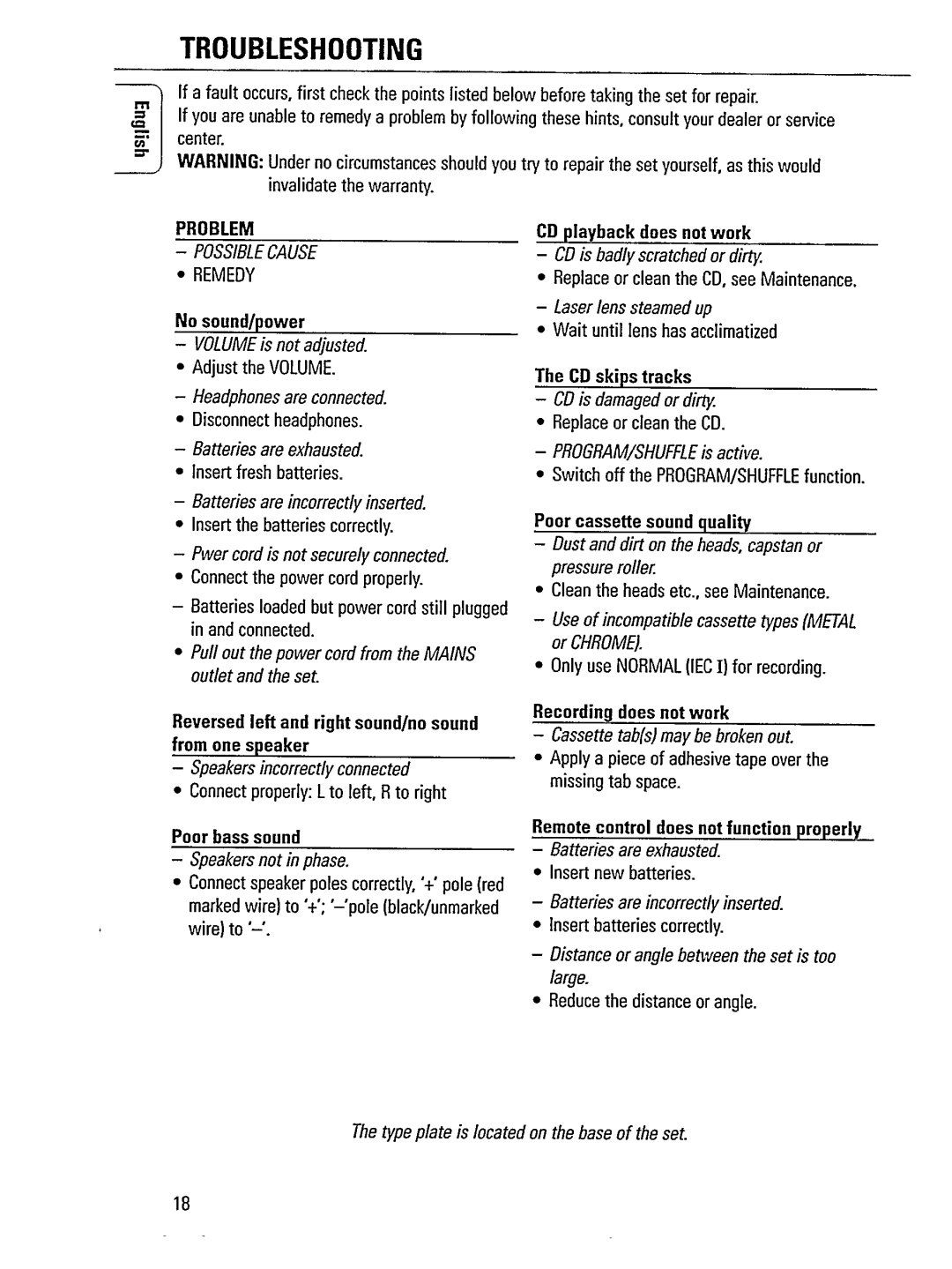 Magnavox AZ 2407 manual 