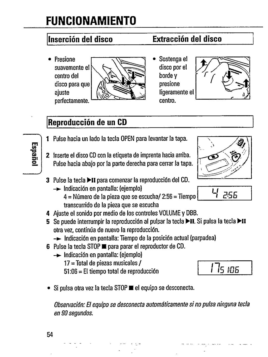 Magnavox AZ 7433 manual 