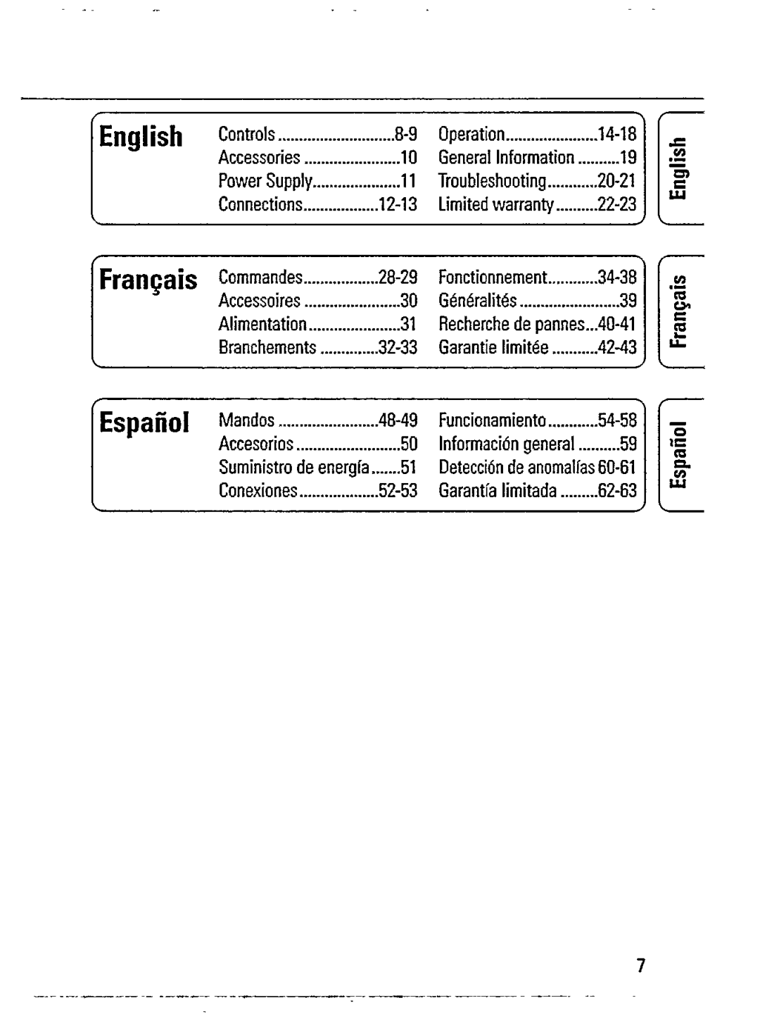 Magnavox AZ 7433 manual 