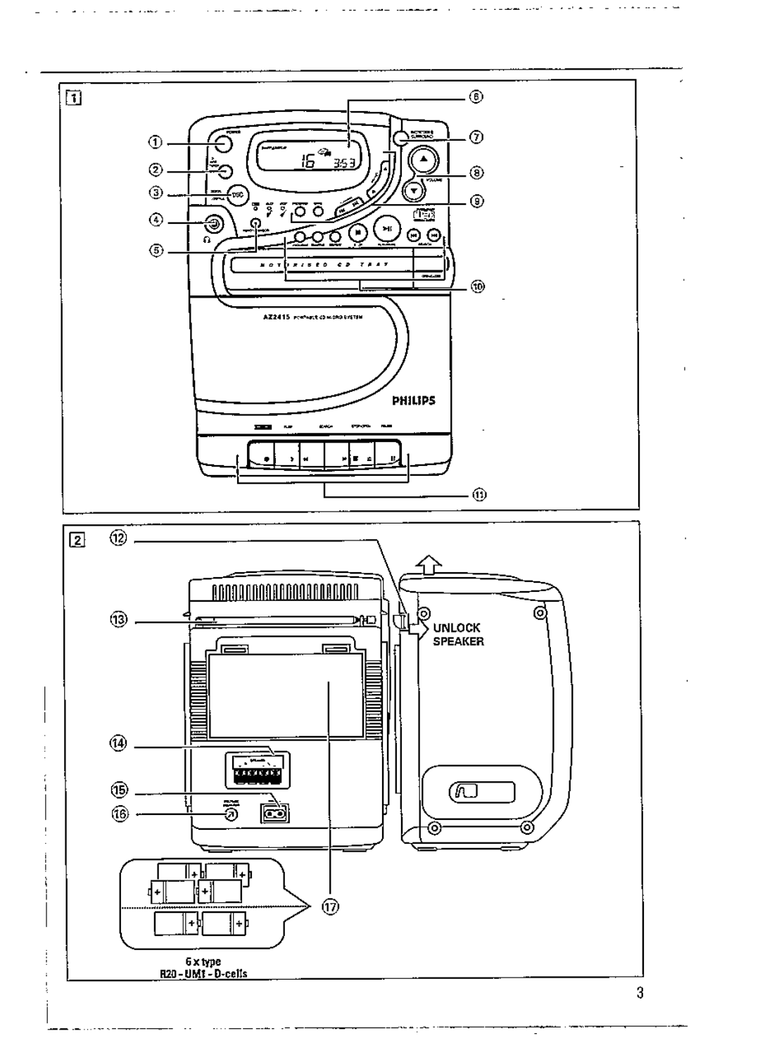 Magnavox AZ241517 manual 