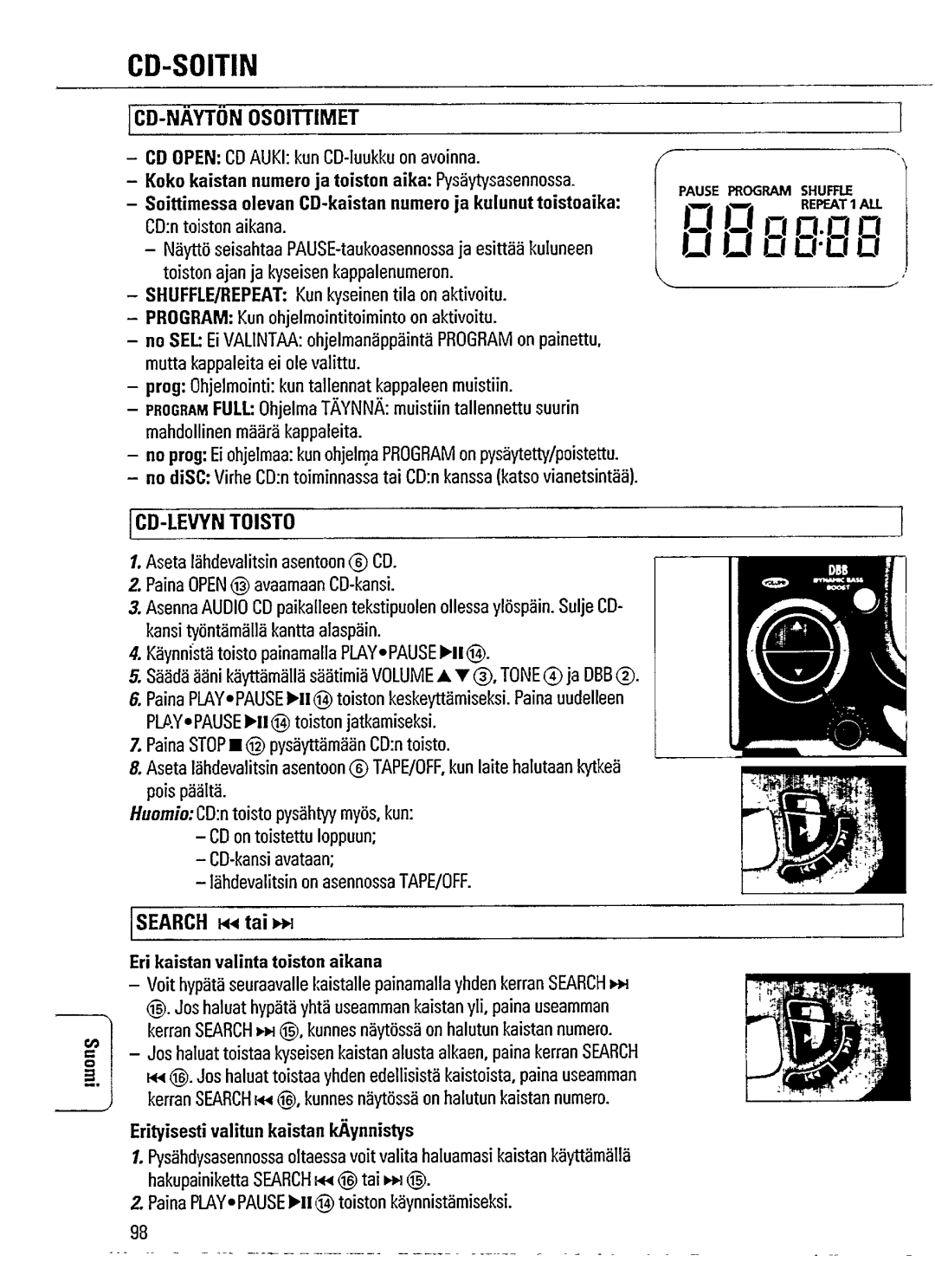 Magnavox AZ2605/17 manual 