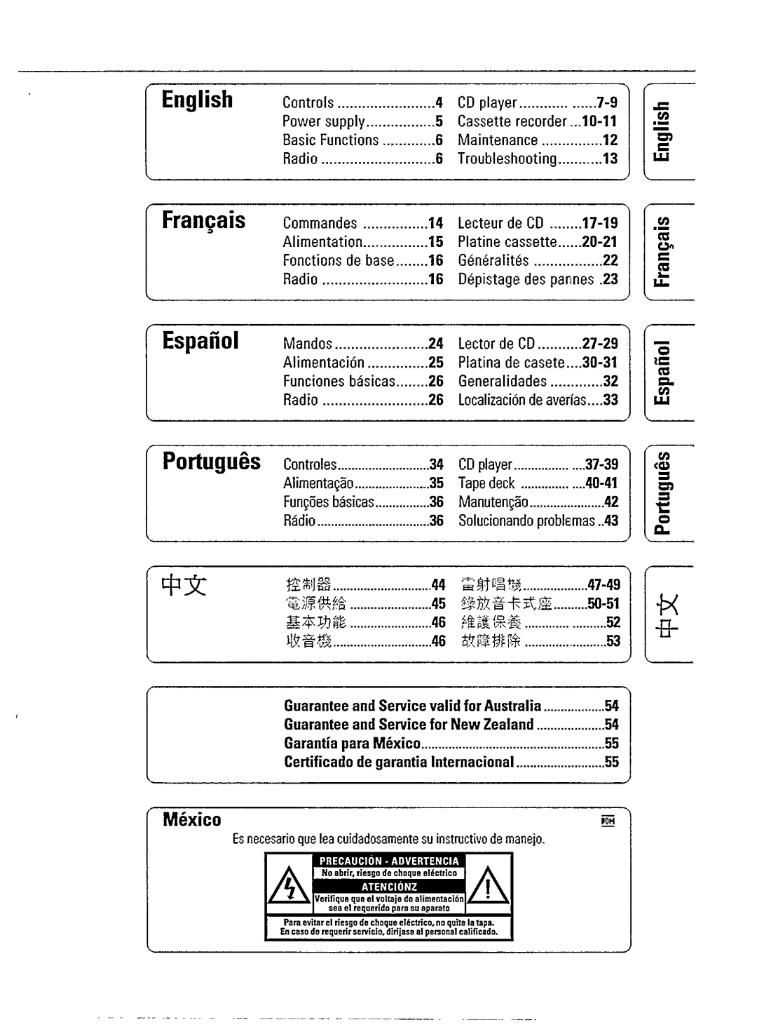 Magnavox AZ 8051, AZ8050 manual 