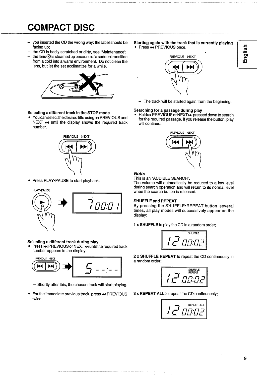 Magnavox AZ 9340, AZ9340/05 manual 