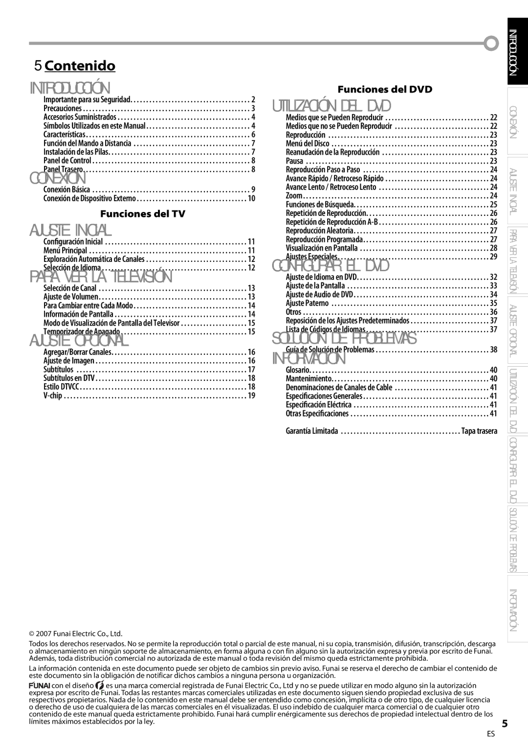 Magnavox CD130MW9 owner manual Introducción, Contenido 