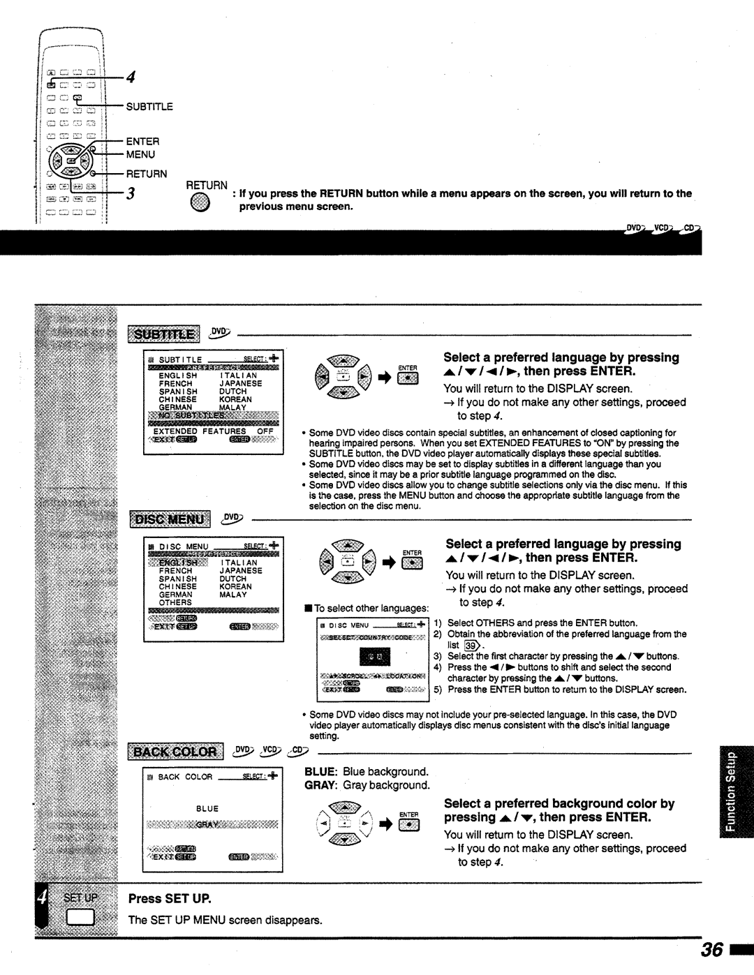 Magnavox DVD815 manual 