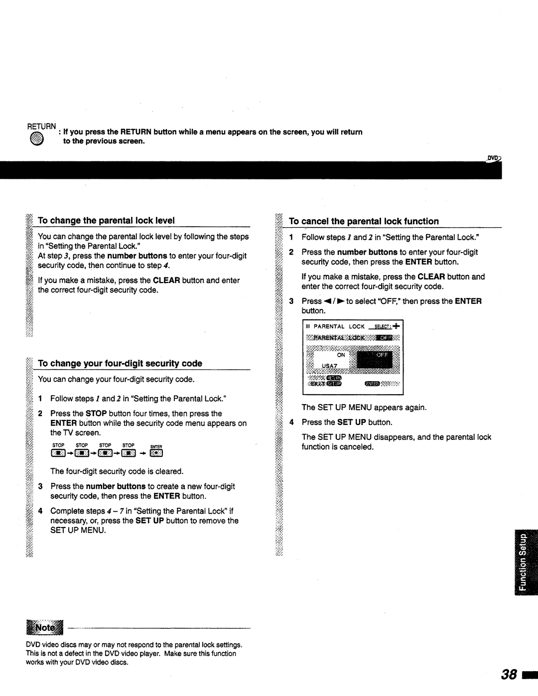 Magnavox DVD815 manual 