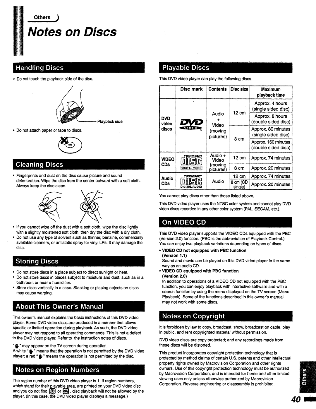 Magnavox DVD815 manual 