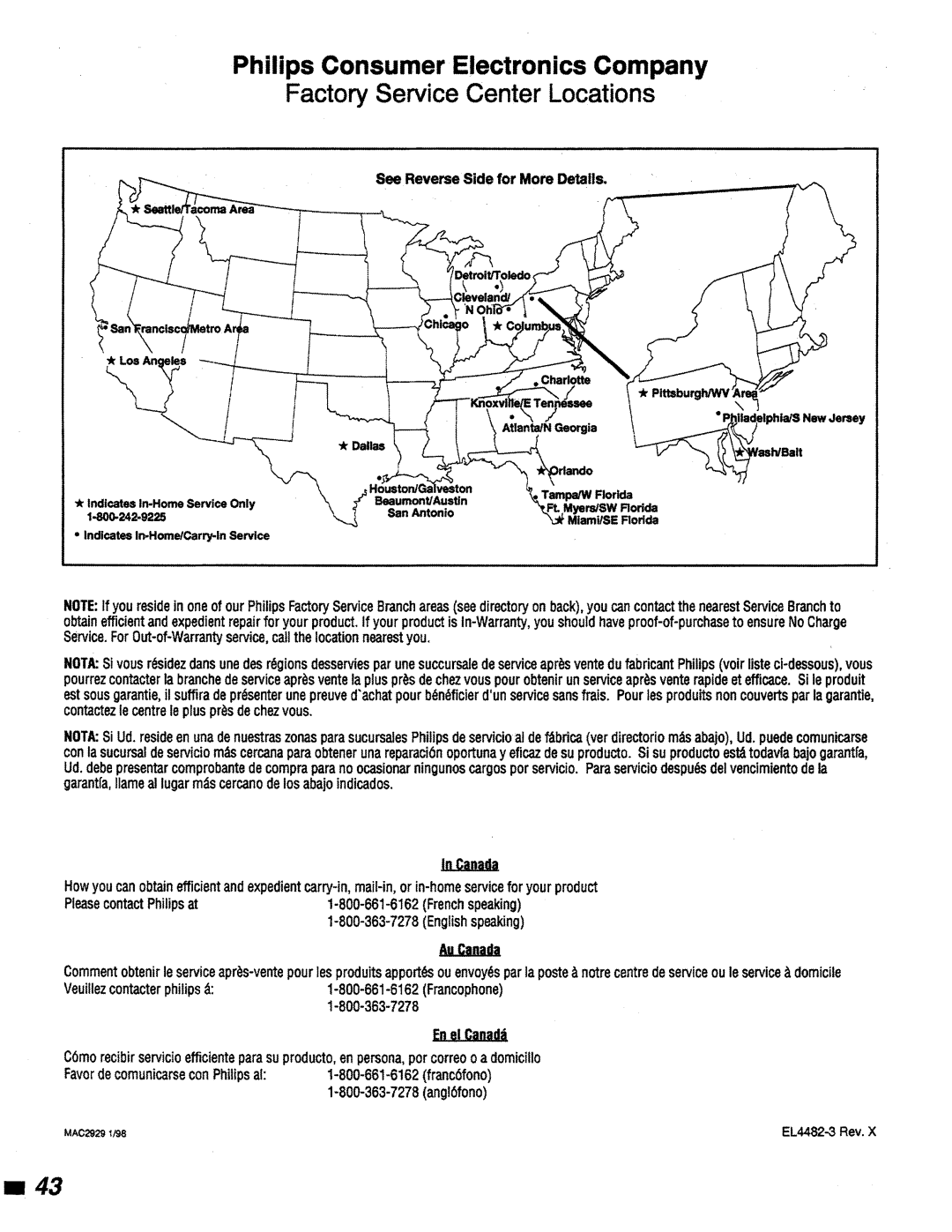 Magnavox DVD815 manual 