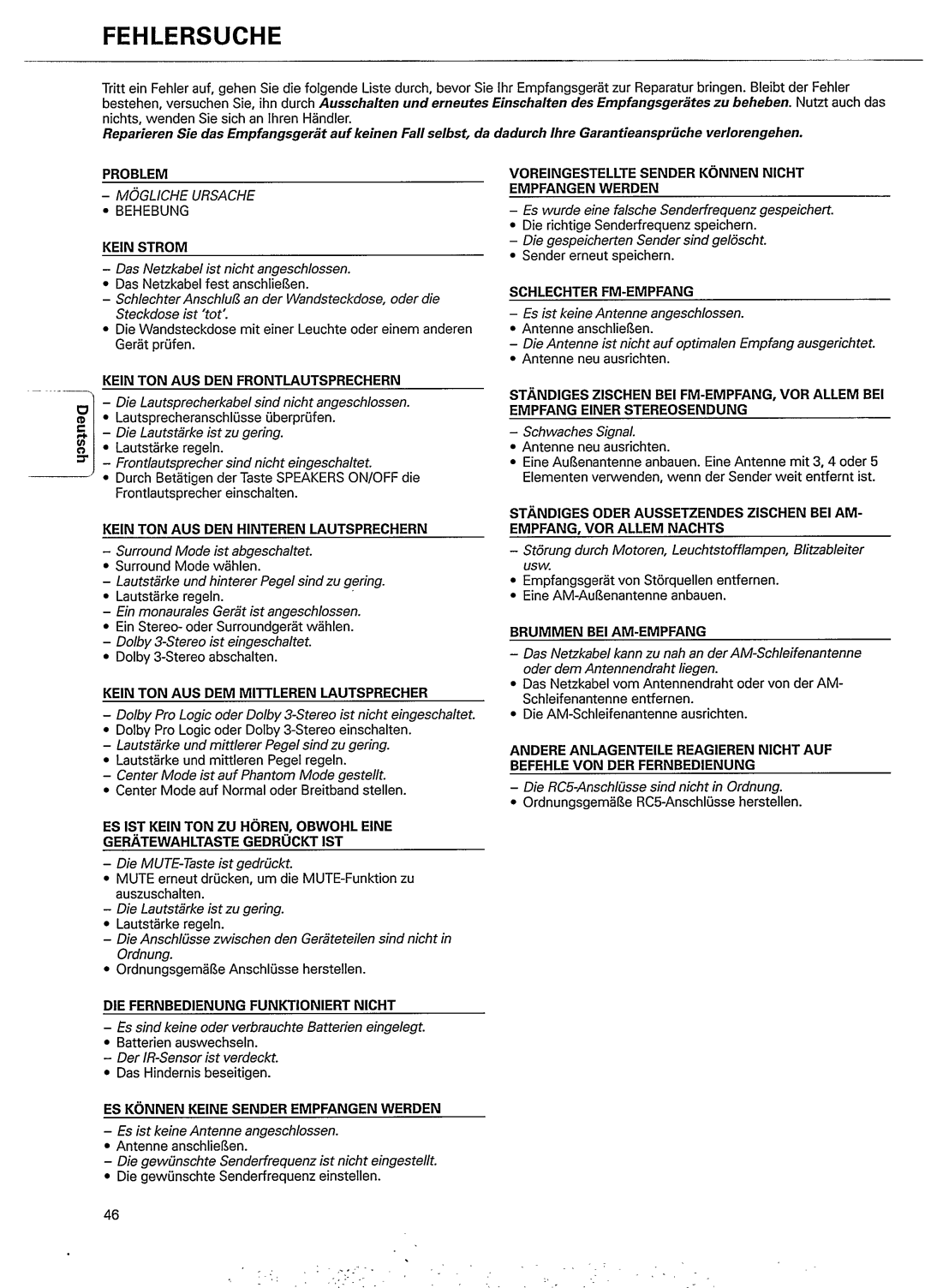 Magnavox FR 731 manual 