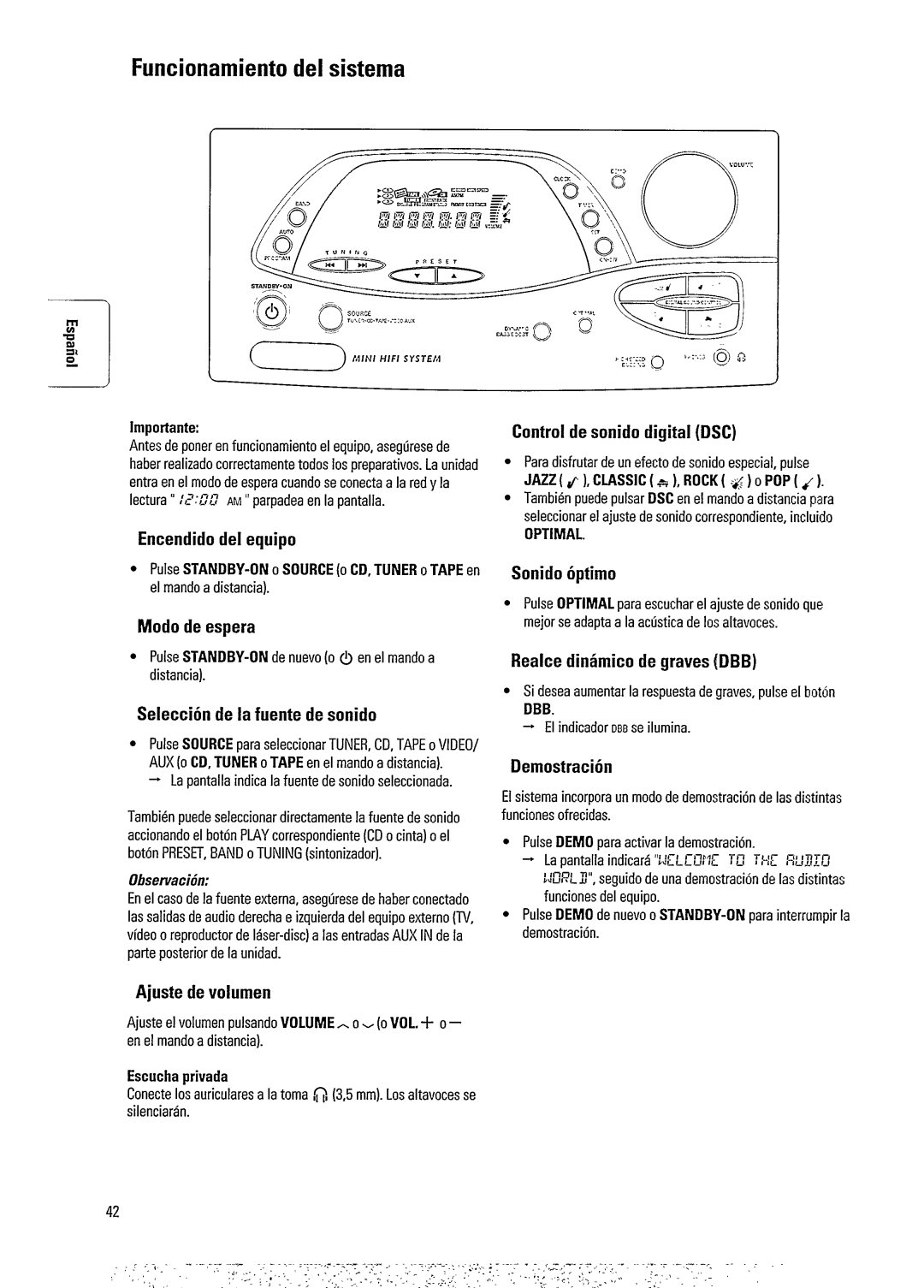 Magnavox FW 345C manual 