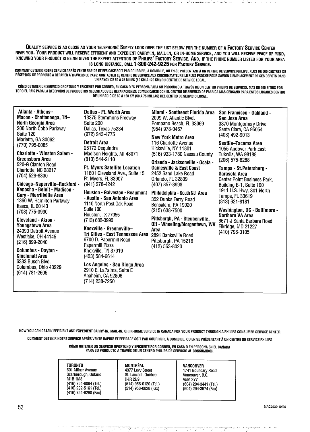 Magnavox FW 345C manual 