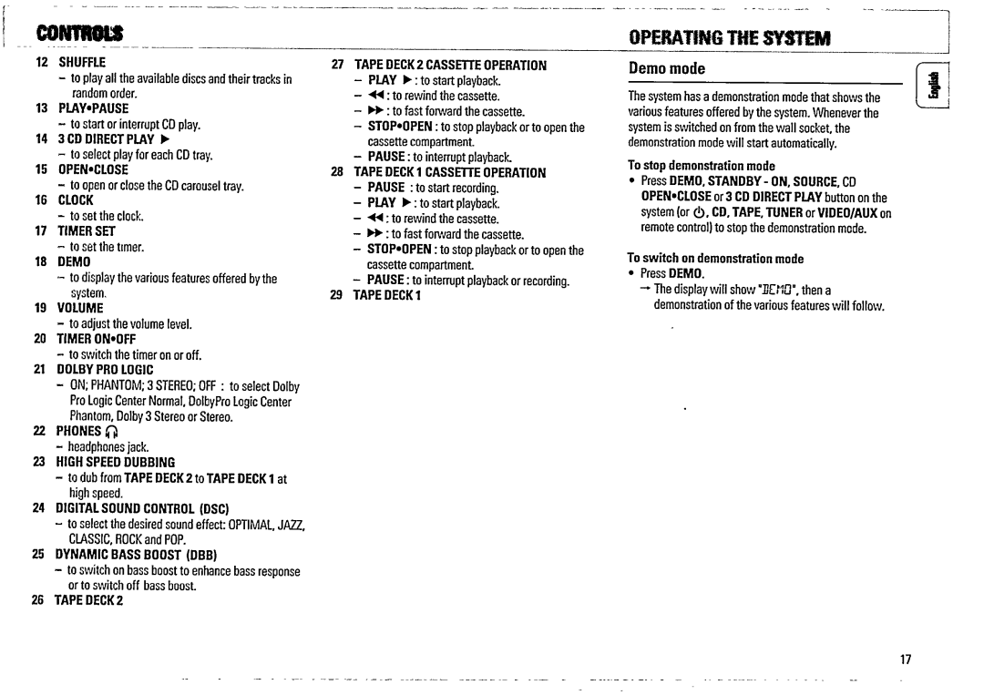 Magnavox FW 375P manual 