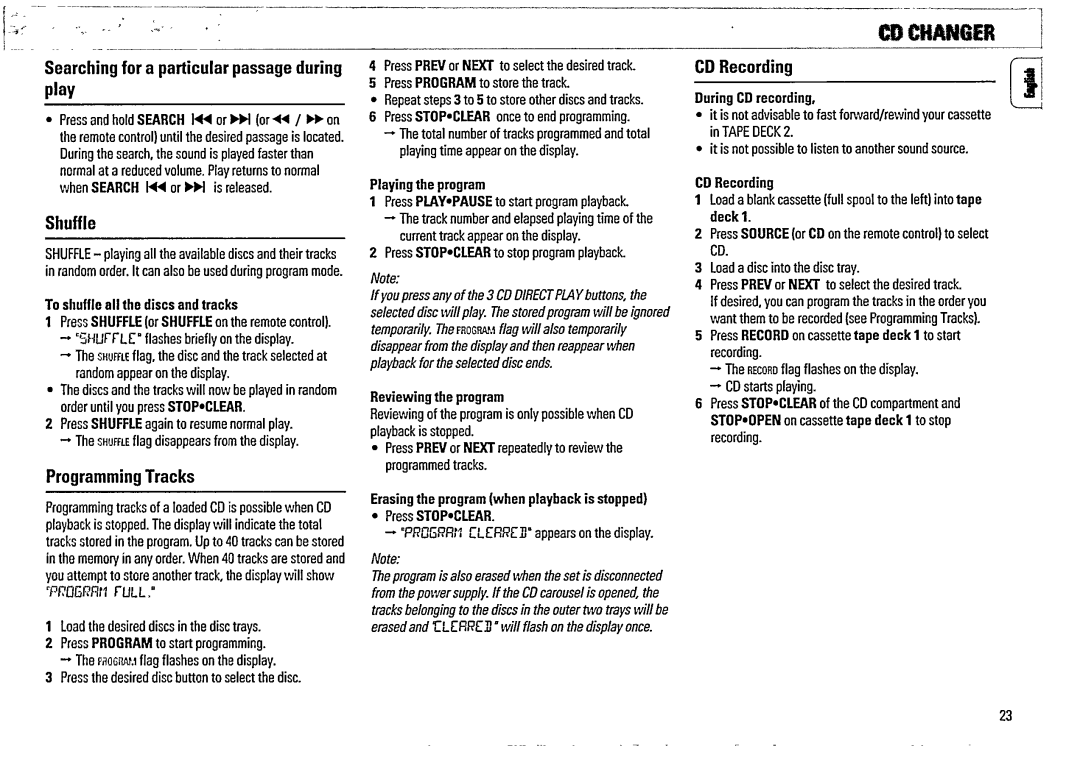 Magnavox FW 375P manual 