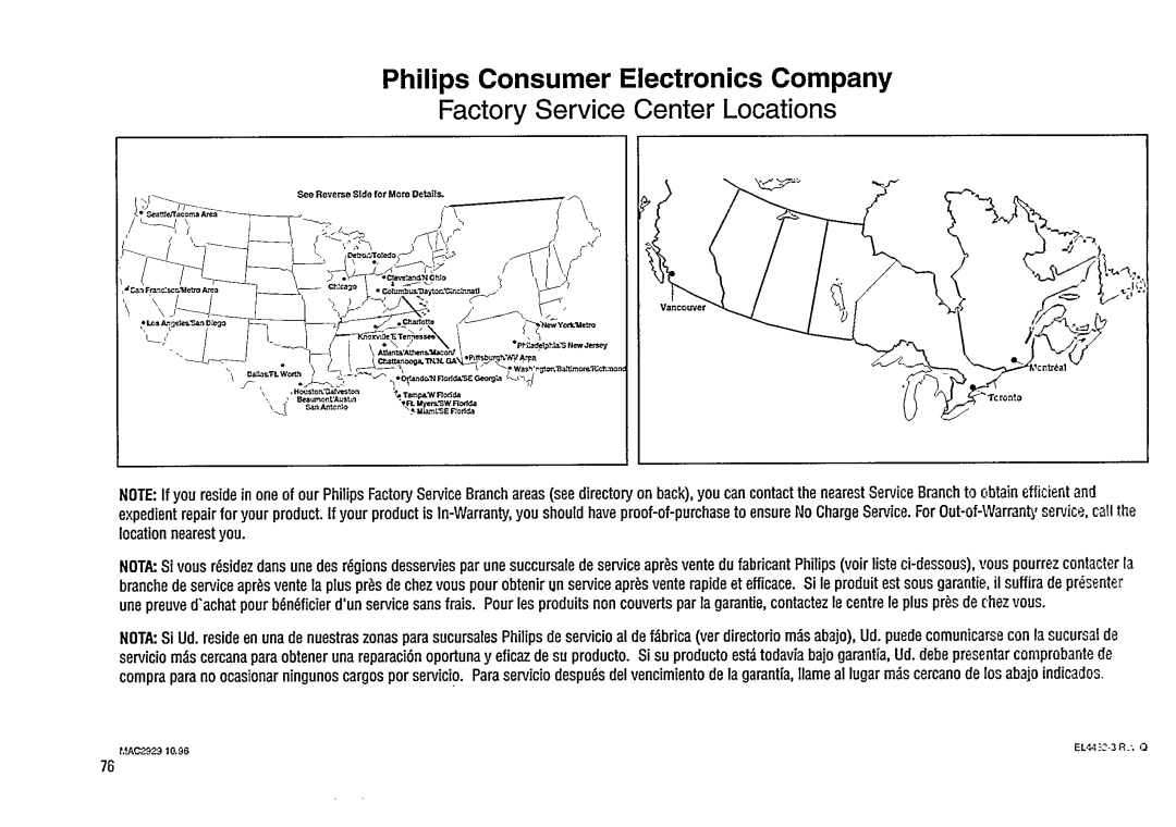 Magnavox FW 375P manual 