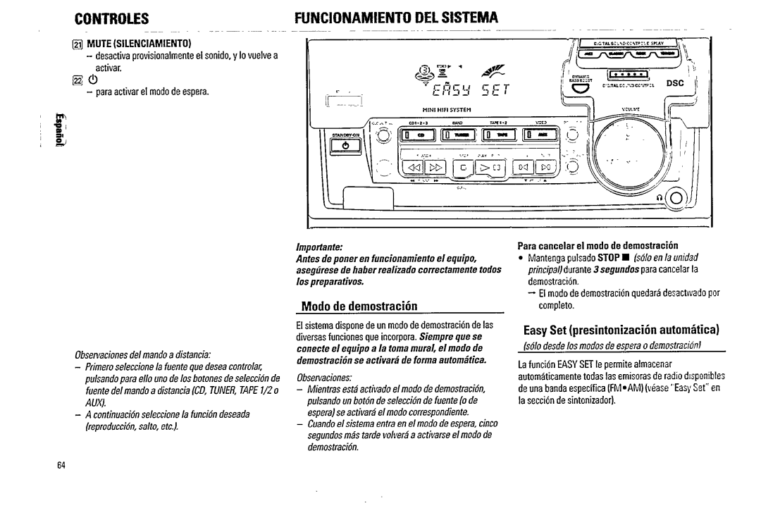 Magnavox FW 520C manual 