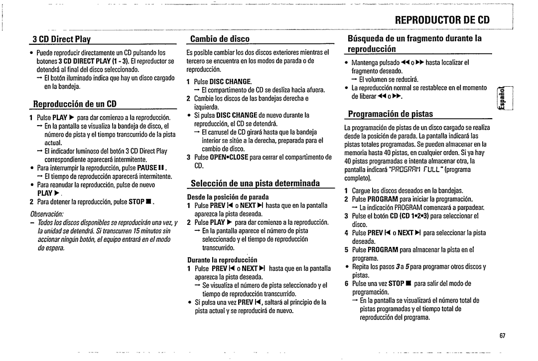 Magnavox FW 520C manual 