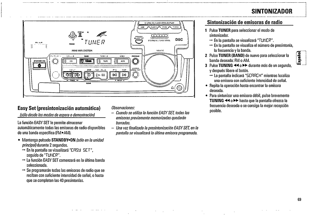 Magnavox FW 520C manual 