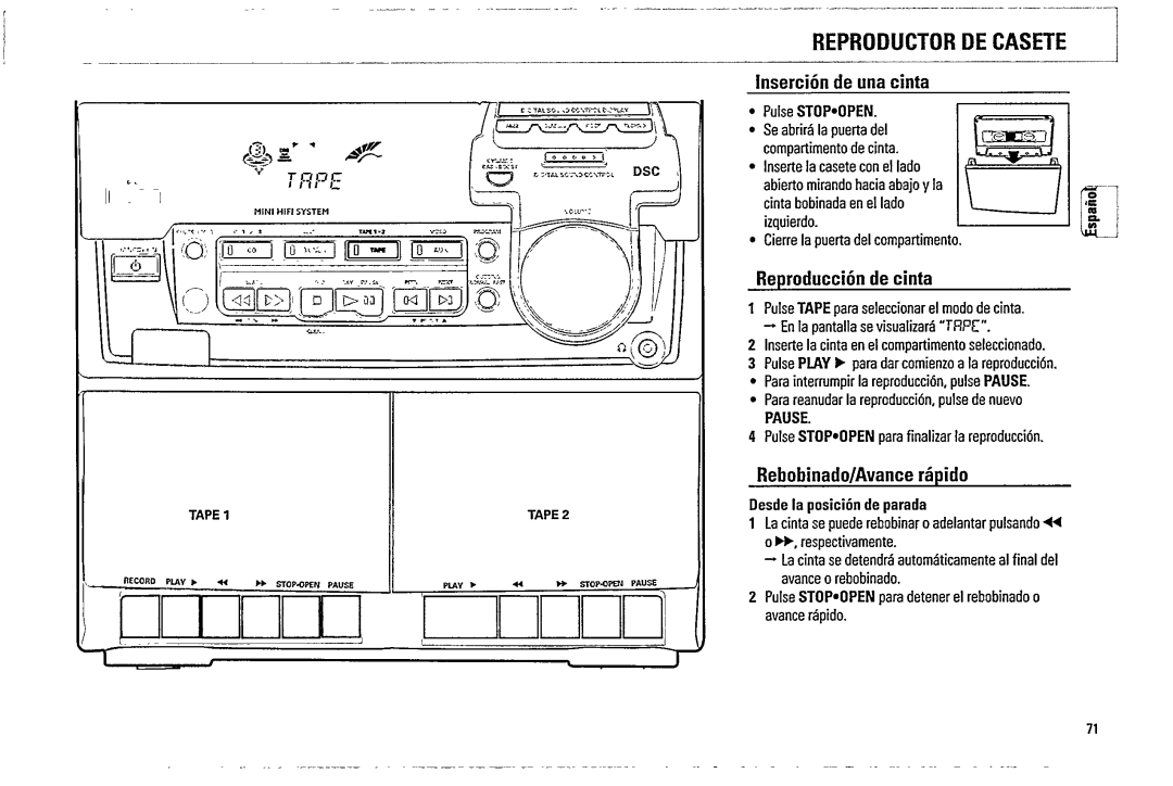 Magnavox FW 520C manual 