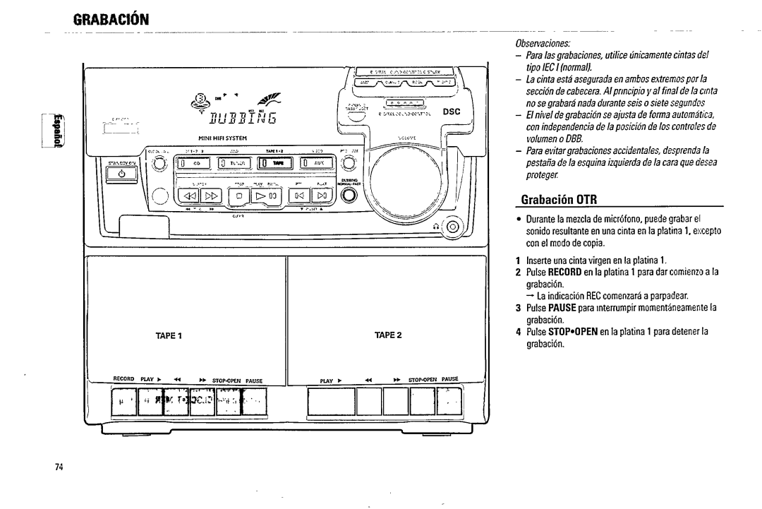 Magnavox FW 520C manual 