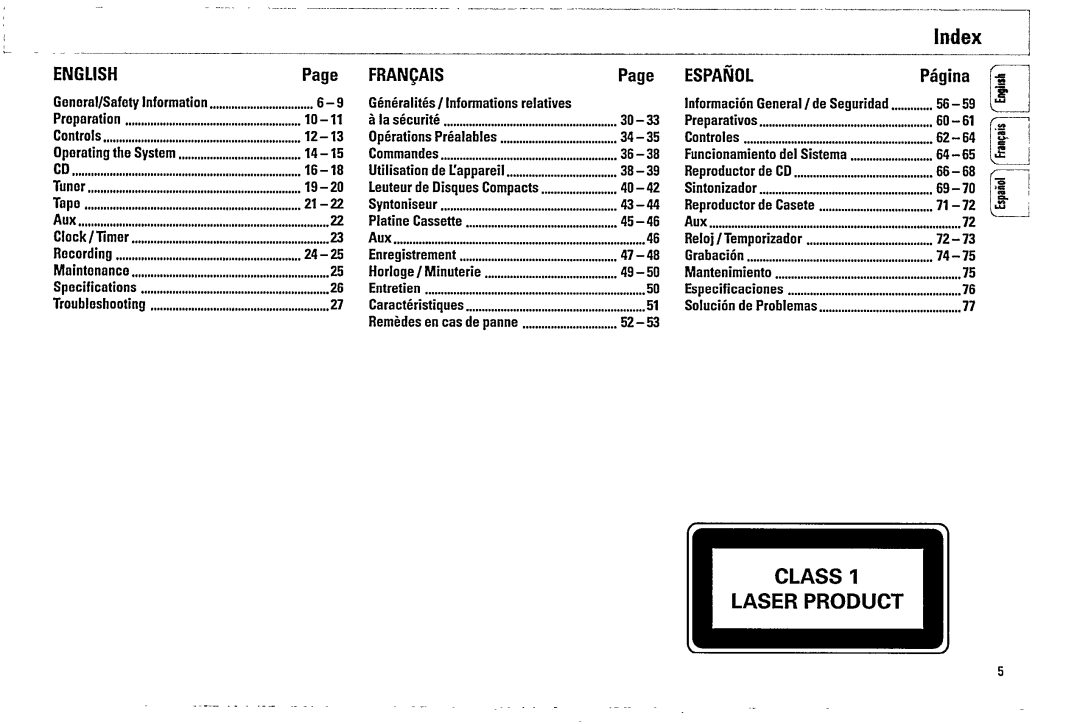 Magnavox FW 520C manual 