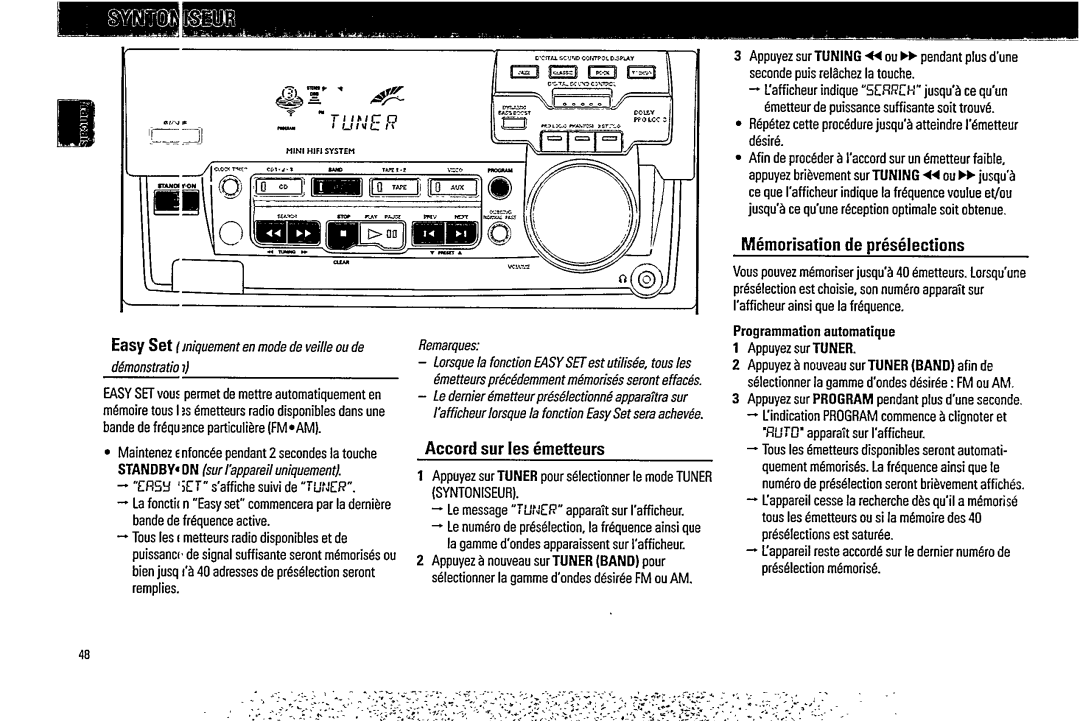 Magnavox FW 754P manual 