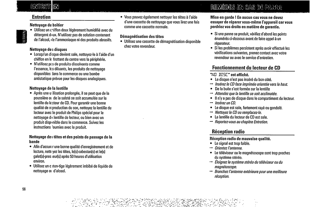 Magnavox FW 754P manual 