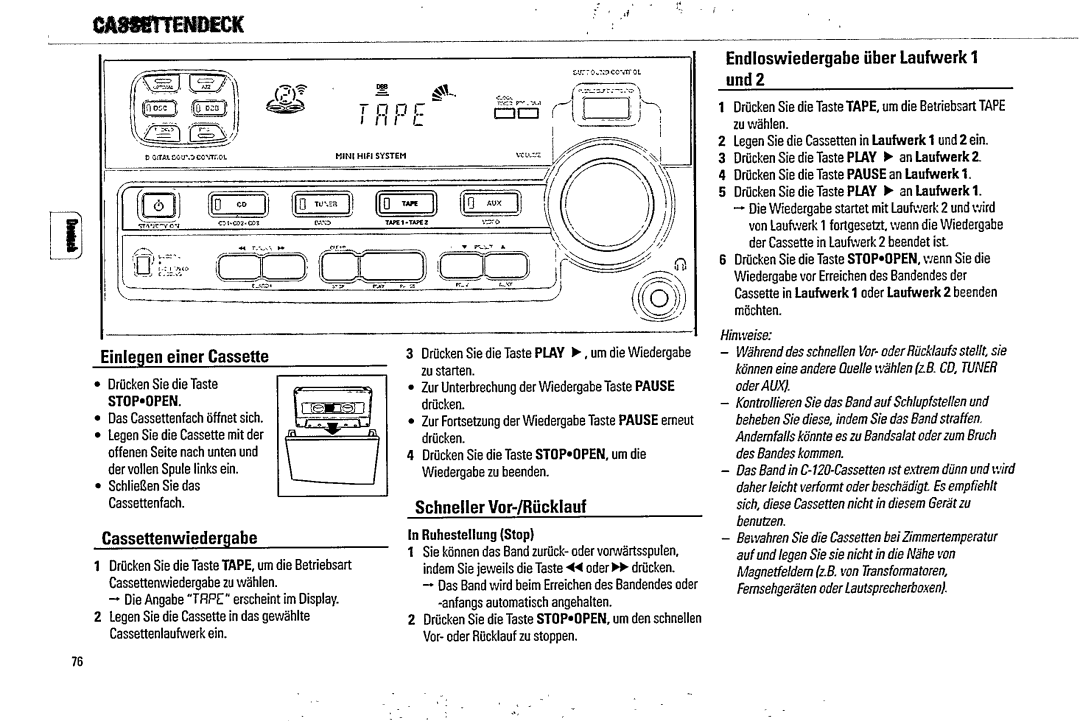 Magnavox FW316C, FW 340C manual 